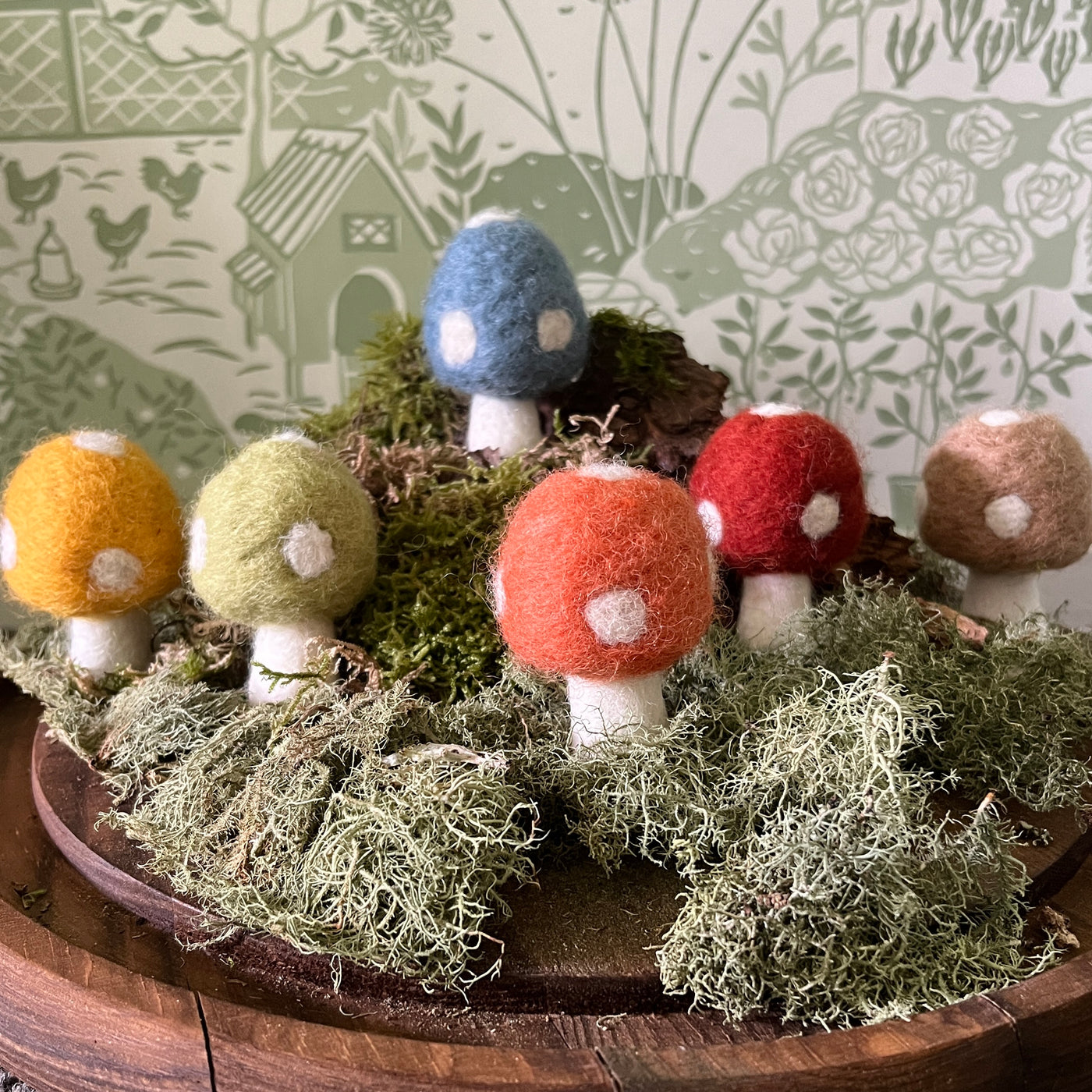 Puriri Lane | Felted Toadstool Collection