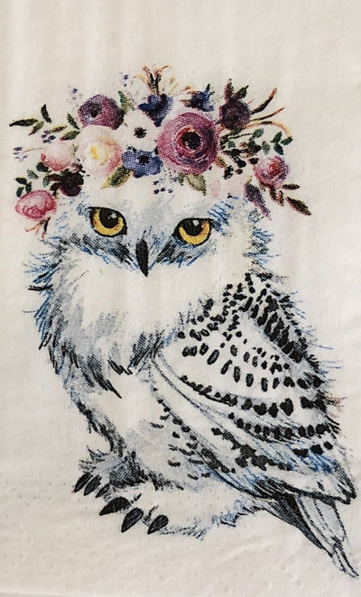 Puriri Lane | Garden Party Owl | Tissues