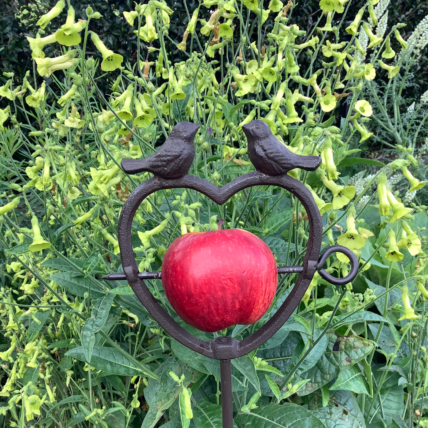 Puriri Lane | Bird Feeder | Heart | Garden stake