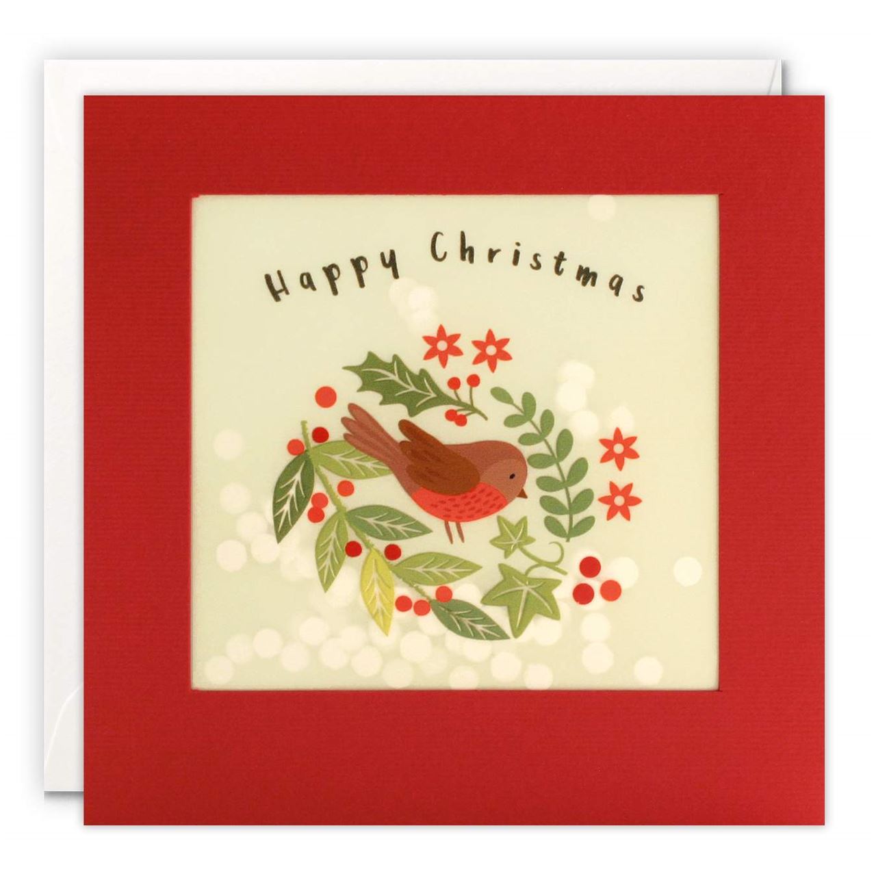 Puriri Lane | James Ellis | Robin in the snow | Card