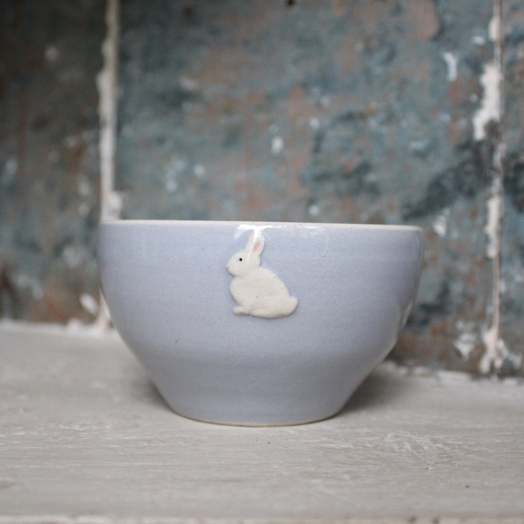 Puriri Lane | Jane Hogben Pottery | Nibbles Bowl | Bunny