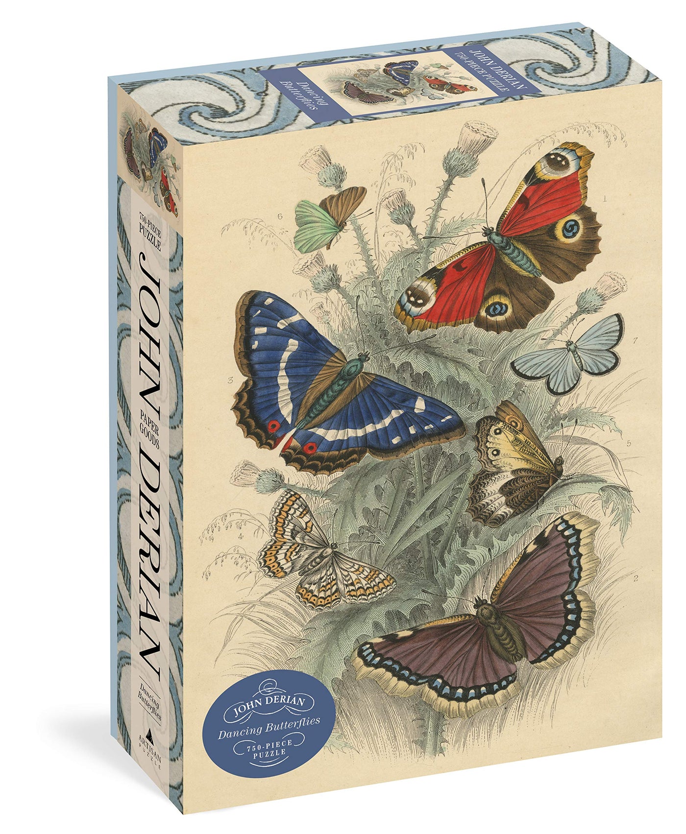 Puriri Lane | John Derian | Dancing Butterflies | 750 piece Puzzle