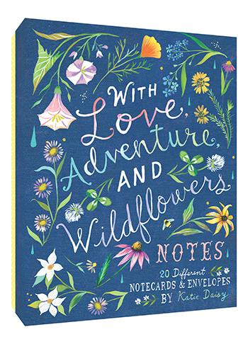Puriri Lane | With Love Adventure and Wildflowers | Katie Daisy | Notecards