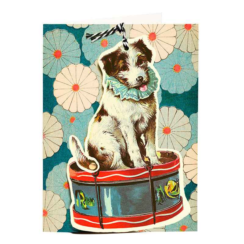 Puriri Lane | Madame Treacle | Fandangle Card |Dog On A Drum