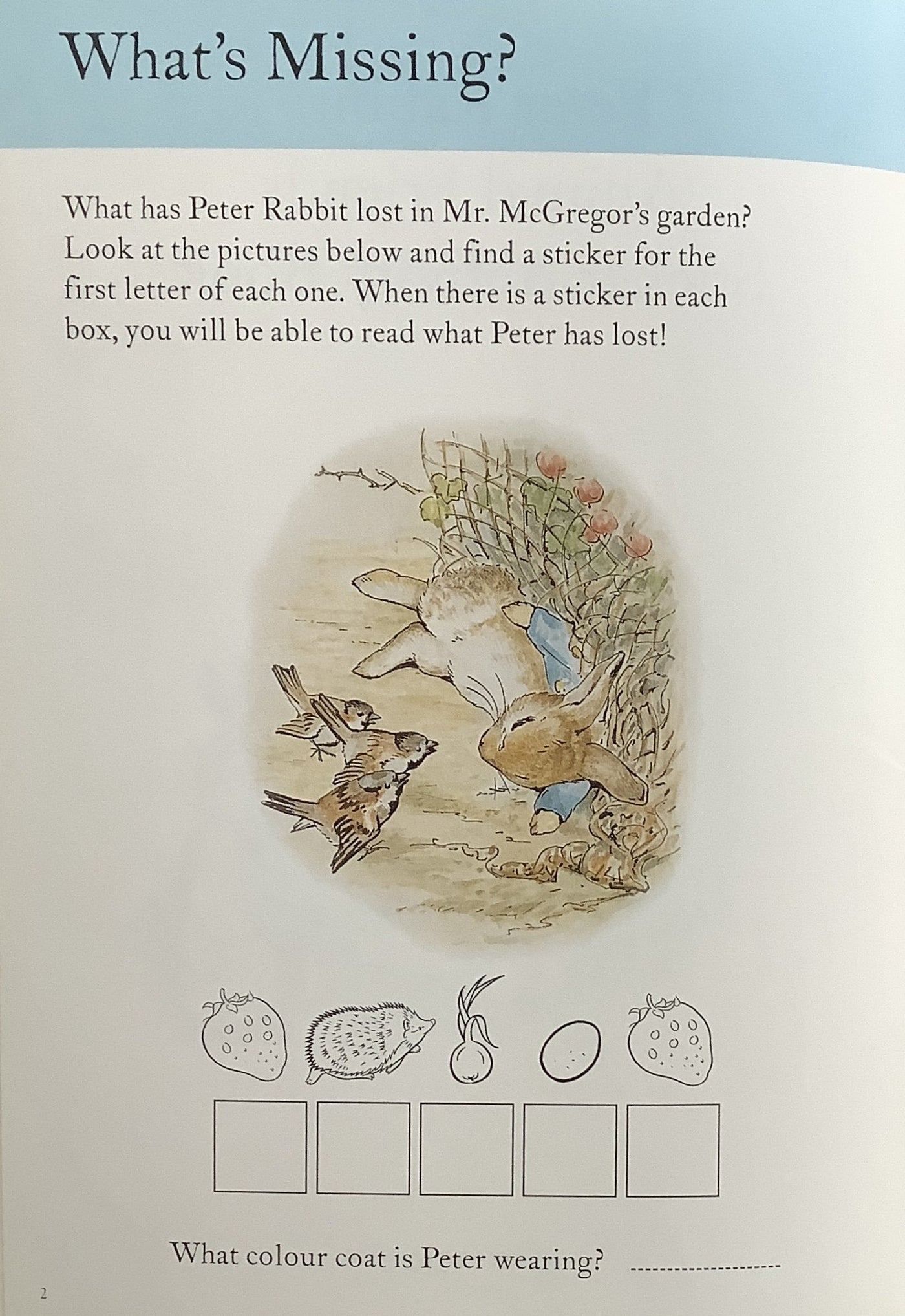 Puriri Lane | Peter Rabbit | Animal Friends | Sticker Activity Book