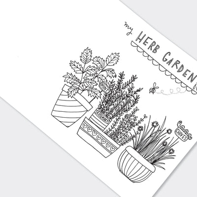 The Little Gardener | Colouring Book