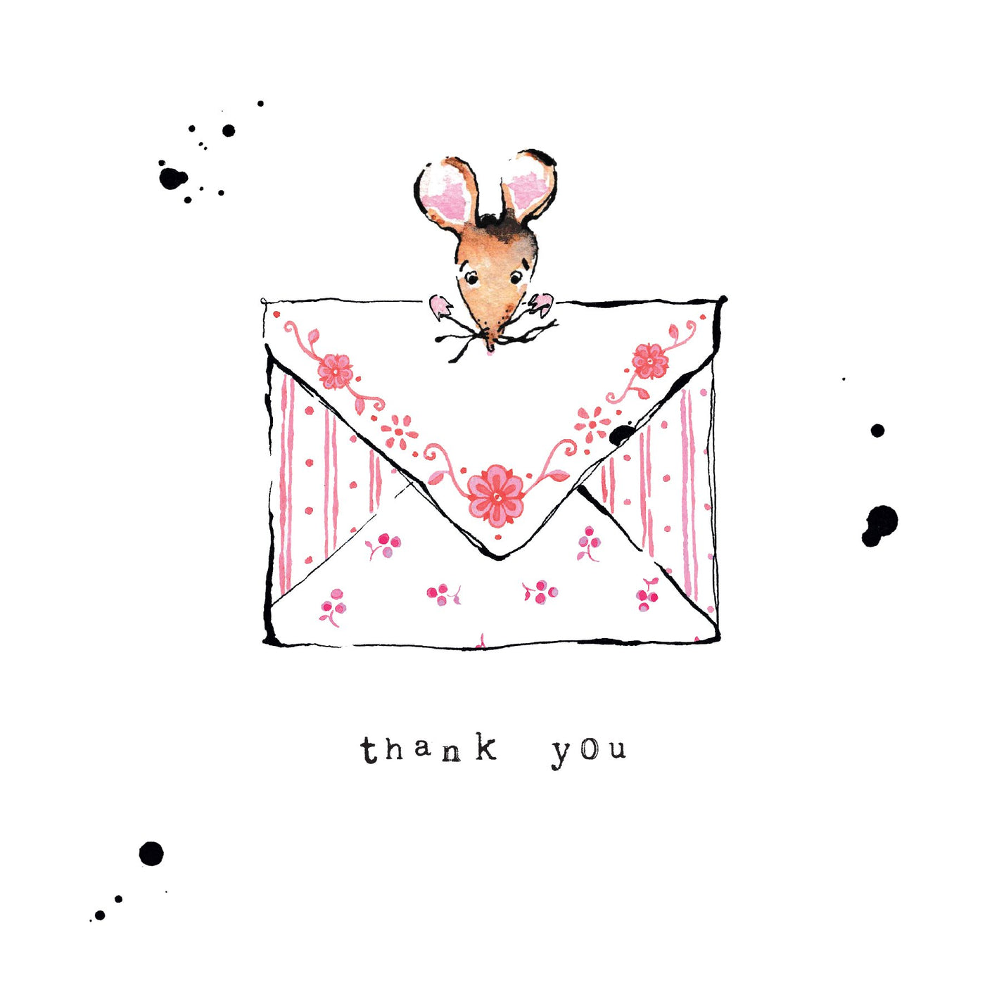 Puriri Lane | Little Pink Mouse | Thank You