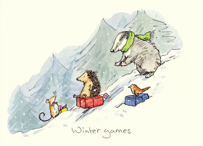 Puriri Lane | Winter Games | Two Bad Mice | Card