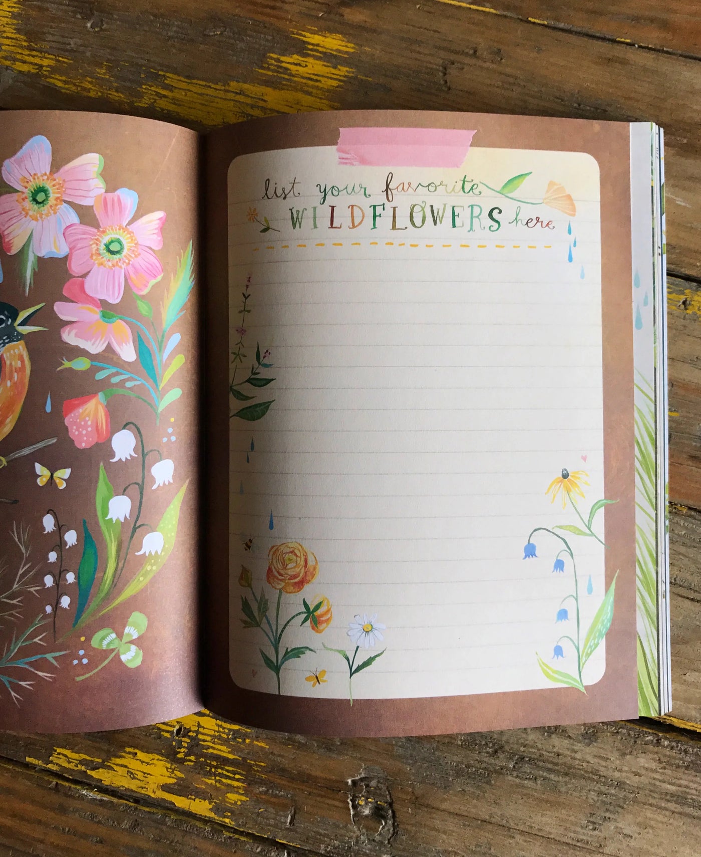 Puriri Lane | The Wildflower Workbook | Katie Daisy